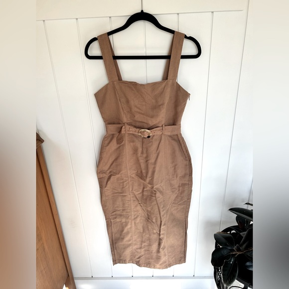 Zara Linen blend dress - Picture 1 of 3